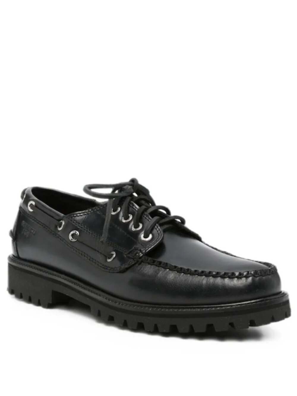G.H.Bass Black Ranger Boat Shoes in Size 10